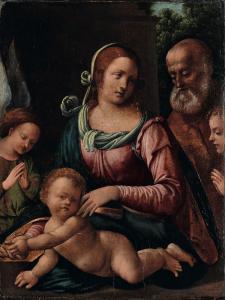 PIAZZA DI LODI Martino 1475-1527,Sacra Famiglia e due angeli,Cambi IT 2019-12-13