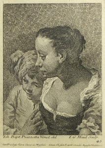 PIAZZETTA Giovanni Battista 1682-1754,Woman and Child,1745,Bonhams GB 2009-05-18