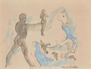 PICABIA Francis 1879-1953,Le cheval blanc,Christie's GB 2015-03-26