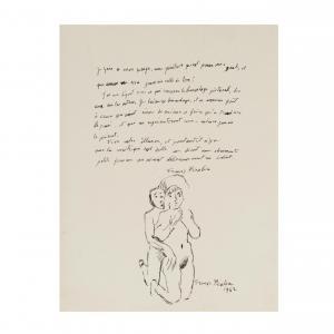 PICABIA Francis 1879-1953,Reflexions et Dessin d'un Couple,1952,Cornette de Saint Cyr FR 2024-03-27