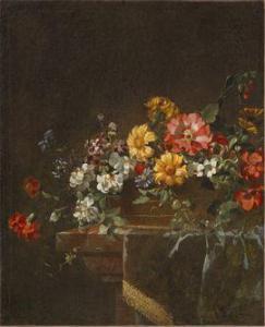 PICARD JEAN MICHEL 1610-1682,Nature morte au bouquet de fleurs,Aguttes FR 2021-11-25