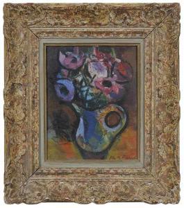 PICARD Philippe Marie 1915-1997,Still Life of Flowers,Brunk Auctions US 2017-11-09