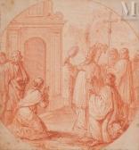 PICART Bernard 1662-1727,Evêque bénissant des fidèles,Millon & Associés FR 2024-02-08