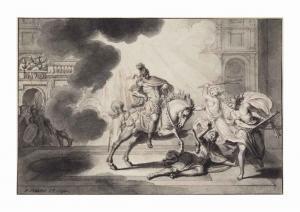 PICART Bernard 1673-1733,The Expulsion of Heliodorus from the Temple,1698,Christie's GB 2015-05-13