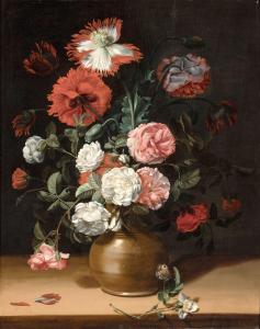 PICART Jean Michel 1600-1682,Still Life with flowers and butterflies,Sotheby's GB 2023-03-23