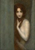 PICART Louis 1861-1940,Adoleszenz (Weiblicher Akt an der Tür),Galerie Bassenge DE 2022-12-01