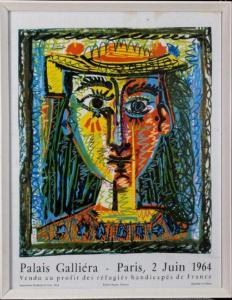 Picasso Pablo,A POSTER FOR AN EXHIBITION AT THE PALAIS GALLIÉ,Anderson & Garland 2011-03-22