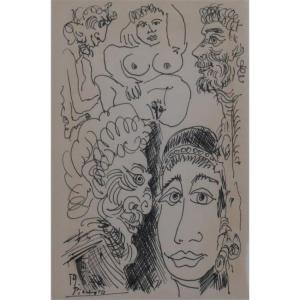 Picasso Pablo 1881-1973,Black and white print,Kodner Galleries US 2017-07-19