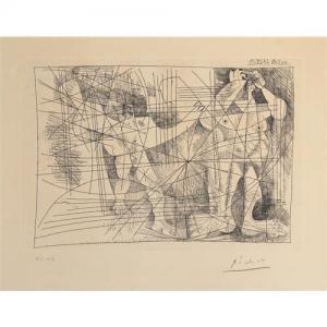 Picasso Pablo 1881-1973,Couple,1968,Phillips, De Pury & Luxembourg US 2018-01-25