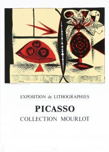 Picasso Pablo 1881-1973,Exhibition poster from Mourlot,Bruun Rasmussen DK 2018-10-02