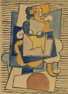 Picasso Pablo 1881-1973,Femme dans un fauteuil,1918,Christie's GB 2018-05-16