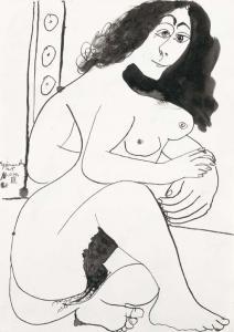 Picasso Pablo 1881-1973,Femme nue assise,1925,Christie's GB 2005-06-23
