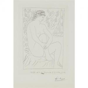 Picasso Pablo,Femme nue assise devant un rideau,1931,Phillips, De Pury & Luxembourg 2016-10-26