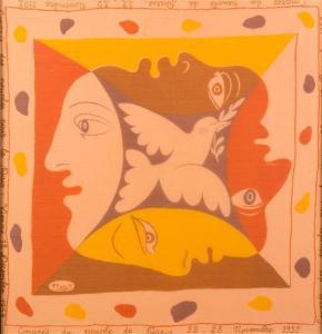 Picasso Pablo 1881-1973,Festival Mondial de la Jeunesse,1951,Hindman US 2015-11-20
