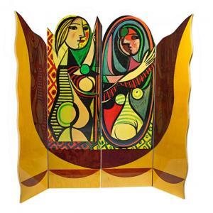 Picasso Pablo 1881-1973,Four-panel room divider,1980,Rago Arts and Auction Center US 2013-03-02