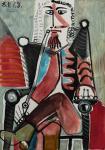 Picasso Pablo 1881-1973,Homme à la pipe,1968,Sotheby's GB 2024-03-06