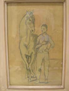 Picasso Pablo 1881-1973,horse and boy,Hampstead GB 2012-07-12