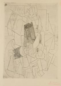 Picasso Pablo 1881-1973,L'Homme Au Chien,Burchard US 2016-09-18
