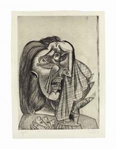 Picasso Pablo 1881-1973,La femme qui pleure,1937,Christie's GB 2015-05-14