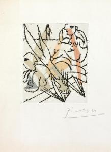 Picasso Pablo 1881-1973,La Plongeuse . 1932,1932,Audap-Mirabaud FR 2013-06-07