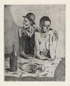 Picasso Pablo 1881-1973,Le Repas Frugal, from La Suite des Saltimbanques (,1904,Sotheby's 2024-04-19