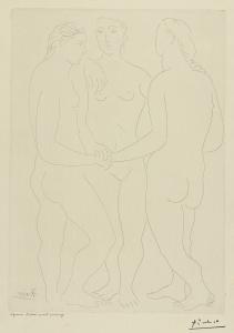 Picasso Pablo 1881-1973,LES TROIS AMIES (BLOCH 76; BAER 117),1923,Sotheby's GB 2017-10-23
