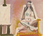 PICASSO Pablo 1881-1973,Modèle dans l'atelier,1965,Sotheby's GB 2025-06-25