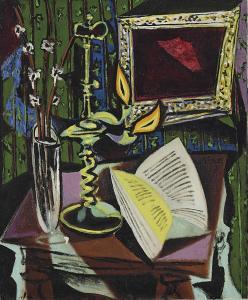 Picasso Pablo 1881-1973,Nature morte au chandelier,1937,Christie's GB 2014-02-04