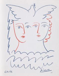 Picasso Pablo 1881-1973,Peace & Freedom,1956,Artmark RO 2019-05-23