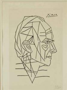 Picasso Pablo 1881-1973,Portrait de Paul Eluard,Christie's GB 2011-01-27