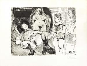 Picasso Pablo 1881-1973,Senza titolo,1955,Pandolfini IT 2019-06-10