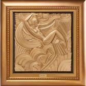 PICAUD Maurice,Art Deco panel of a dancing woman,1930,Rago Arts and Auction Center 2018-01-20