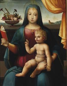 PICCINELLI IL BRESCIANINO Andrea 1485-1525,Vierge à l'Enfant,Christie's GB 2012-06-21