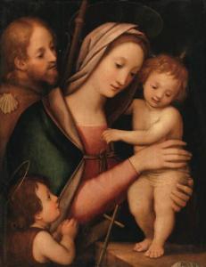 PICCINELLI Rafaello,The Madonna and Child with the Infant Saint John t,Christie's GB 1999-12-17