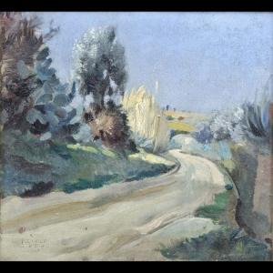 PICCOLO Giuseppe 1903,Paesaggio siciliano,1930,Von Morenberg IT 2012-03-25