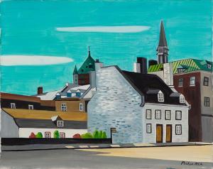 PICHER Claude 1927-1998,The Van Felson House, Historic Monument of Quebec ,1994,Heffel CA 2024-02-29