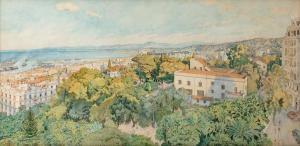 PICHON Charles 1900-1900,Panoramique d'Alger, du parc Galland,1936,Millon & Associés FR 2020-02-06