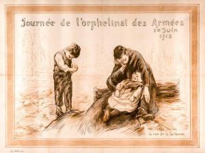 Pichot R,Journée de l\’orphelinat des Armées,1915,Damien Leclere FR 2019-06-27