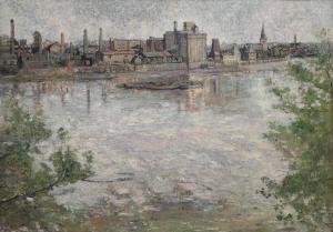 PICKARD Louise 1865-1928,A view down the Thames,Christie's GB 2012-09-03