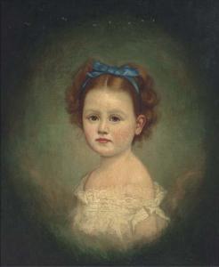 PICKERING E.A 1800-1900,Portrait of a girl,Christie's GB 2004-03-04