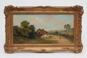 PICKERING Joseph Langsdale 1845-1912,Landscape with Figure Approac,Hartleys Auctioneers and Valuers 2021-09-08