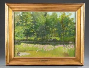 PICKNELL George W 1864-1943,Forest landscape,Quinn & Farmer US 2020-09-26