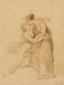 PICOT François Édouard 1786-1868,The Reconciliation of Venus and Psyche,Hindman US 2019-06-28