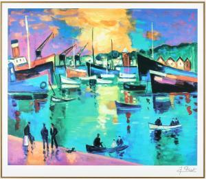 PICOT Jean Claude 1933-2020,Harbour scene,Ewbank Auctions GB 2024-04-25
