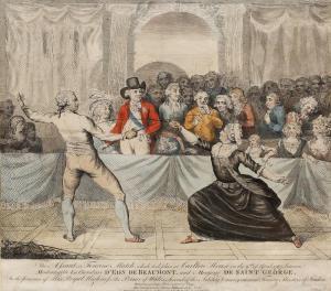 PICOT Victor Marie 1744-1805,The Assaut, or Fencing Match which took place at C,Mallams 2018-01-31