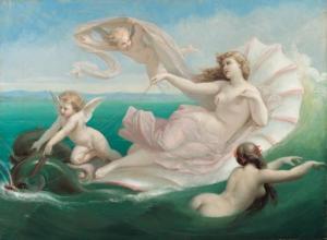 PICOU Henri Pierre 1824-1895,Sea nymphs,1871,Christie's GB 1999-06-15