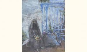 PICTON WARLOW Tod 1907-1981,l'attente,Compagnie Marocaine des Oeuvres et Objets d'Art MA 2005-02-19
