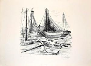 PIECHAUD Claude 1928,Port de Pêche,Bertolami Fine Arts IT 2020-10-01