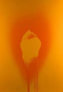 PIENE Otto 1928-2014,Orange Yellow First,Peter Karbstein DE 2024-03-16