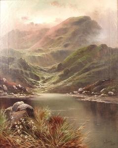 PIENNE Georges 1800-1900,a pair of scottish mountainous landscapes,Bonhams GB 2005-09-29